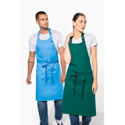 Polycotton apron without pocket